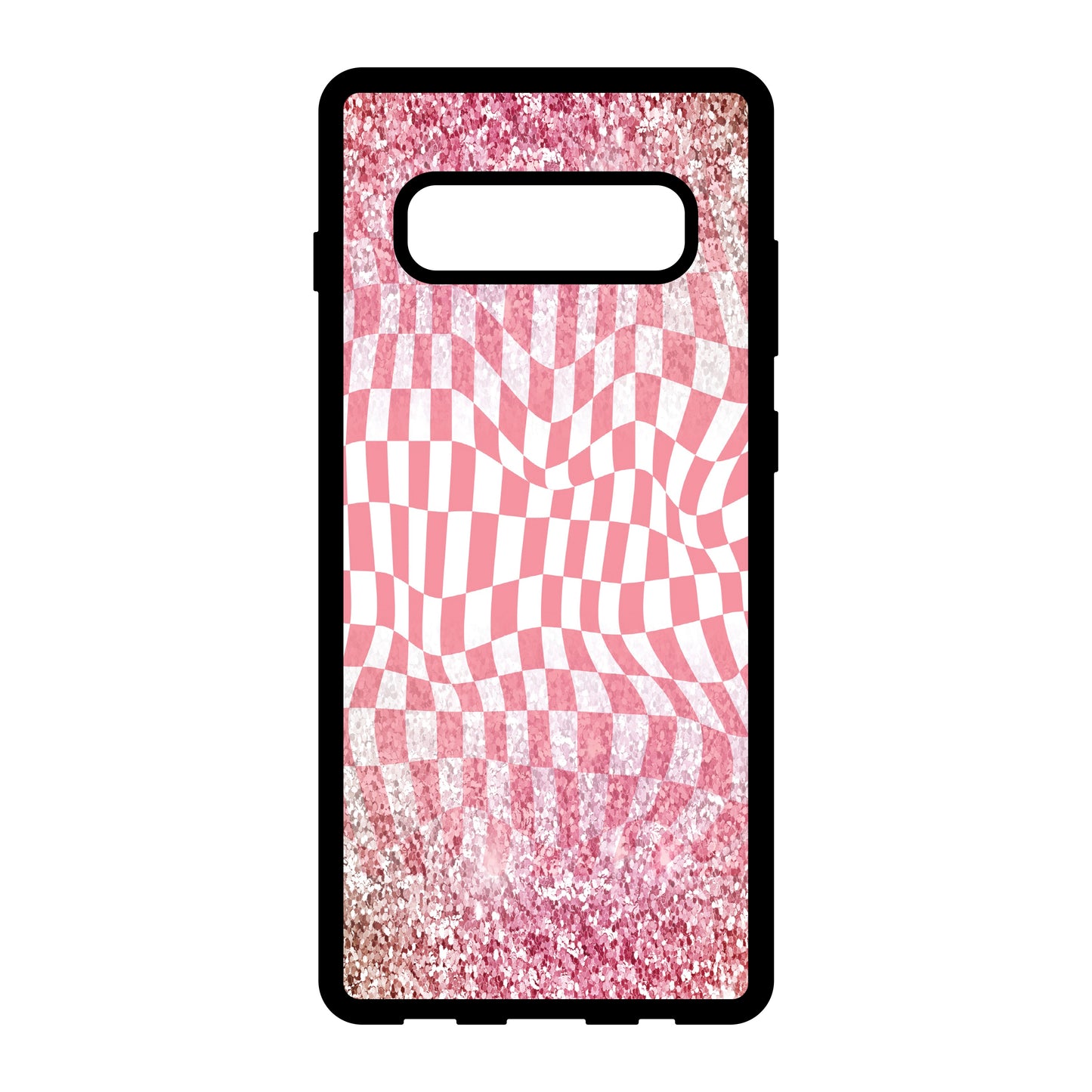 Pink Checkered Samsung case