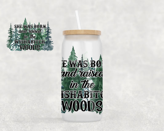 Wishabitch Woods Sipper Jar